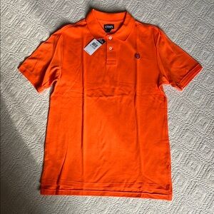 CHAPS Boy’s Orange Polo Shirt